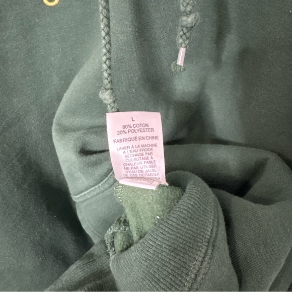 Stüssy Helvetica Spread App Hoody – Dark Green | Men’s Large - Picture 5 of 9